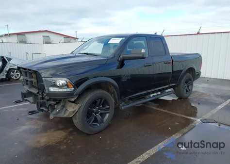 2021 Ram 1500 Classic Warlock 4X4 6'4 Box z USA, uszkodzony, nr VIN 1C6RR7GG0MS511699